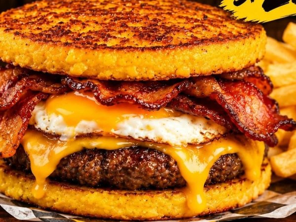 Cachapa burger