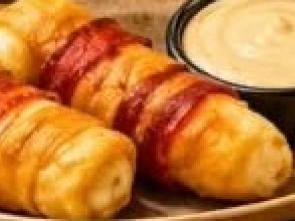Tequeños de queso y tocineta